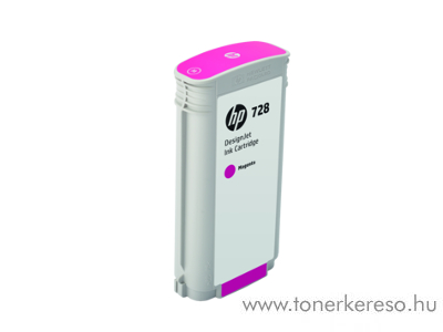 HP DesignJet T730/T830 (728) eredeti magenta tintapatron F9J66A HP DesignJet T730 tintasugaras nyomtathoz