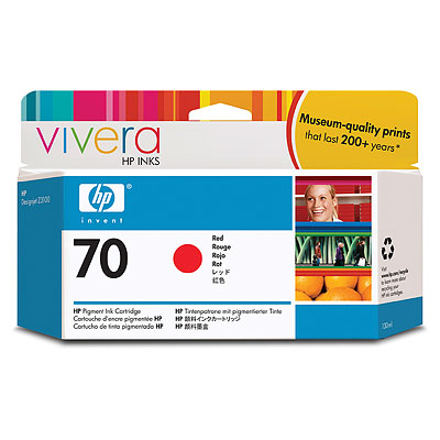 HP C9456A (No. 70) R tintapatron HP Designjet Z3100 tintasugaras nyomtathoz