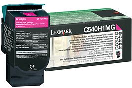 Lexmark Toner C540H1MG magenta Lexmark X546 lézernyomtatóhoz