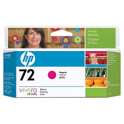 HP C9372A (No. 72) Magenta tintapatron HP Designjet T610 tintasugaras nyomtathoz