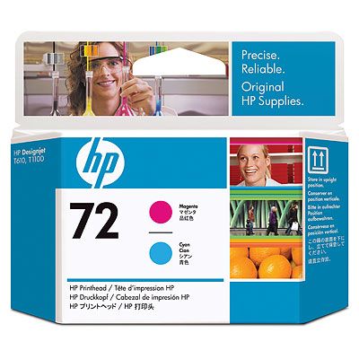 HP C9383A (No. 72) Magenta / Cyan nyomtatfej HP Designjet T1100 tintasugaras nyomtathoz