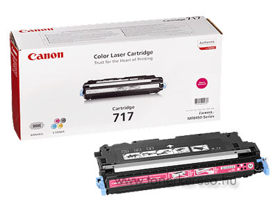 Canon Cartridge 717 Magenta lzertoner Canon I-Sensys MF8450 lzernyomtathoz