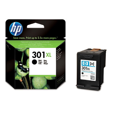 HP No. 301 XL fekete eredeti tintapatron CH563EE