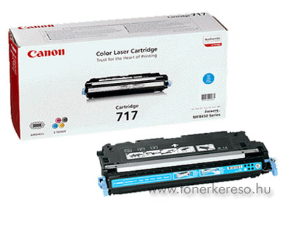 Canon Cartridge 717 Cyan lzertoner Canon I-Sensys MF8450 lzernyomtathoz