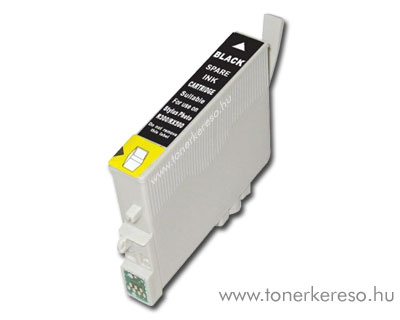 Epson T0801 fekete utngyrtott tintapatron OP Epson Stylus Photo PX720WD tintasugaras nyomtathoz