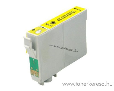 OP Epson T1304 yellow kompatibilis/utngyrtott tintapatron Epson Stylus Office BX625FWD tintasugaras nyomtathoz