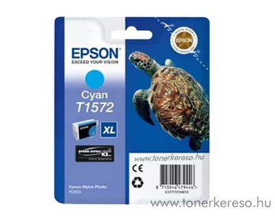 Epson Tintapatron T1572 cyan Epson Stylus Photo R3000 tintasugaras nyomtathoz