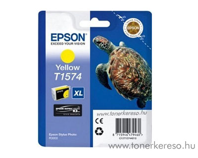 Epson Tintapatron T1574 yellow Epson Stylus Photo R3000 tintasugaras nyomtathoz