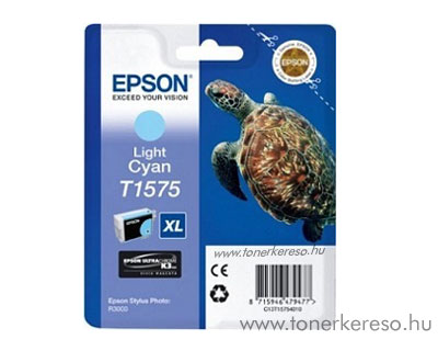 Epson Tintapatron T1575 light-cyan Epson Stylus Photo R3000 tintasugaras nyomtathoz