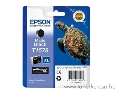 Epson Tintapatron T1578 matte black Epson Stylus Photo R3000 tintasugaras nyomtathoz