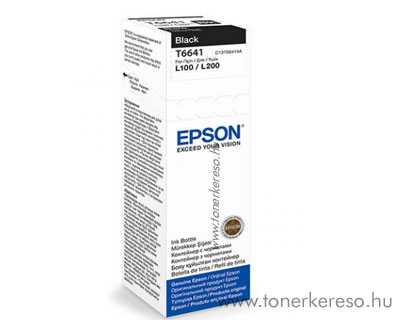 Epson Tinta fekete T66414A Epson L565 tintasugaras nyomtathoz