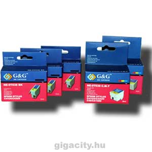 Epson C43/C41 tintapatron csomag G&G GGT038P