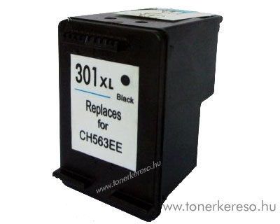 HP CH563 No. 301XL fekete utngyrtott tintapatron G-Ink  HP DeskJet 1050se tintasugaras nyomtathoz