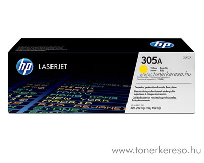 HP 305A Yellow toner (CE412A) HP LaserJet Pro 400 lzernyomtathoz