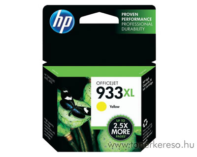 HP CN056AE (No. 933XL) yellow tintapatron HP Officejet 6700 tintasugaras nyomtathoz