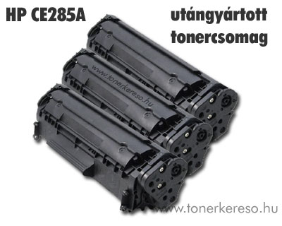 HP CE285A utngyrtott lzertoner csomag 3db!! OP HP Laserjet P1102 lzernyomtathoz
