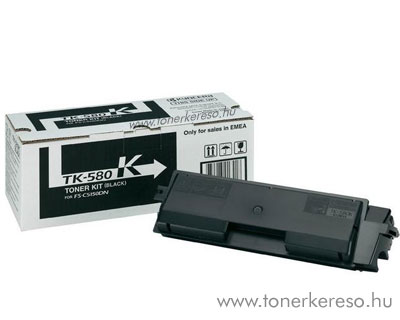 Kyocera TK580 Bk eredeti fekete toner FS5150DN 1T02KT0NL0