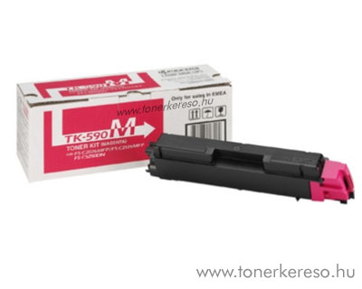 Kyocera TK590 M eredeti magenta toner FSC2026/2126MFP 1T02KVMNL0 Kyocera Mita FS-C2016 lzernyomtathoz