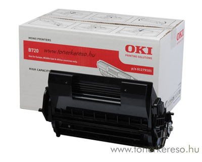 Oki 01279101 toner fekete (B720) Oki B720N lzernyomtathoz