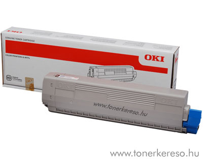 Oki C822 eredeti fekete lzertoner 7k (44844616) Oki C822N lzernyomtathoz