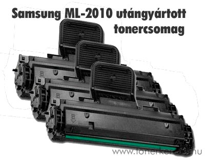 Samsung ML-2010 utngyrtott tonercsomag 3db!! OP Samsung ML-2010 (ML2010) lzernyomtathoz