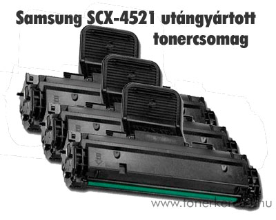 Samsung SCX-4521F utngyrtott tonercsomag 3db!! OP Samsung SCX-4321 lzernyomtathoz