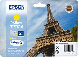 Epson Tintapatron T7024 Epson WorkForce Pro WP-4025DW tintasugaras nyomtathoz