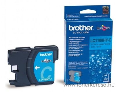 Brother DCP-6690/MFC-6490 eredeti cyan tintapatron LC1100HYC