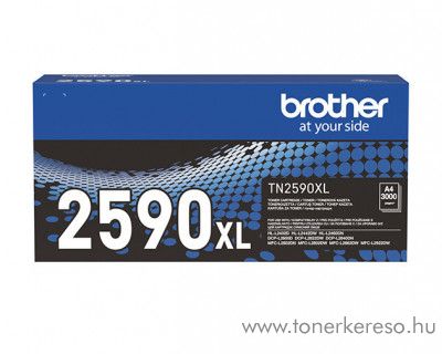 Brother DCP-L2622DW (TN2590XL) eredeti fekete toner BTN2590XL Brother MFC-L2802DW lzernyomtathoz