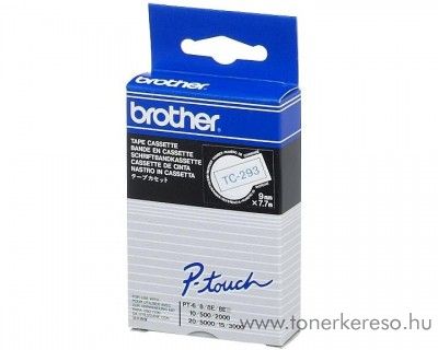 Brother eredeti TC293 blue-white szalag BRTC293RB Brother P-Touch 8EII mtrixnyomtathoz