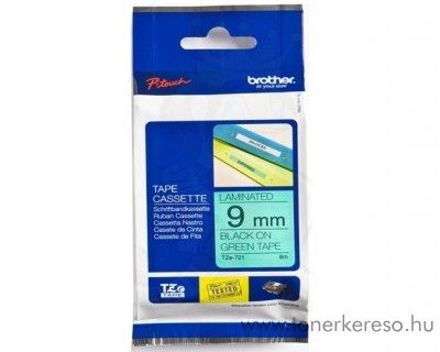 Brother eredeti TZe721 black-green szalag BRTZe721RB Brother P-Touch 2460 mtrixnyomtathoz