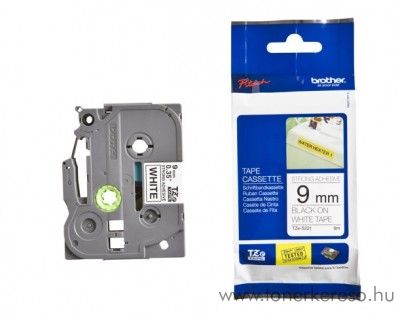 Brother eredeti TZeS221 black-white szalag BRTZeS221RB Brother P-Touch RL700S mtrixnyomtathoz