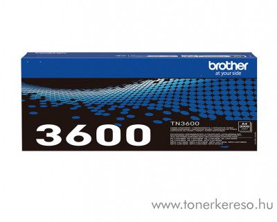 Brother MFC-L5710DW (TN3600) eredeti fekete toner BTN3600 Brother MFC-L5710DW lzernyomtathoz