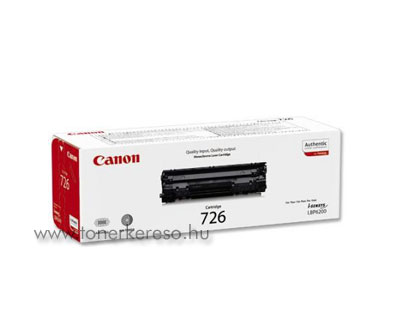 Canon Cartridge 726 lzertoner Canon i-SENSYS LBP6200d lzernyomtathoz