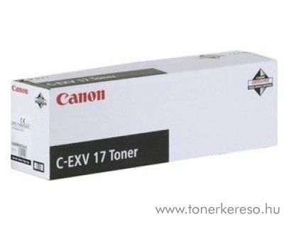 Canon C-EXV17BK eredeti fekete black toner 0262B002AA Canon iRC4080i fnymsolhoz