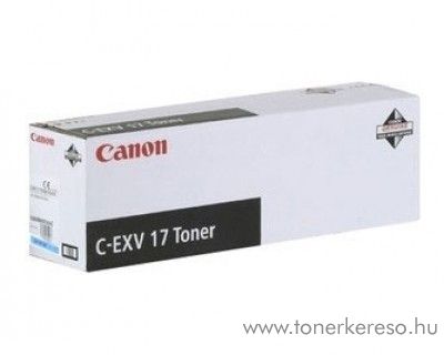 Canon C-EXV17C eredeti cyan toner 0261B002AA