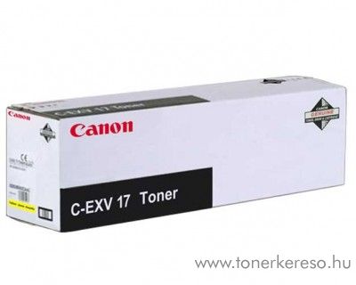 Canon C-EXV17Y eredeti yellow toner 0259B002AA Canon iRC4080i fnymsolhoz