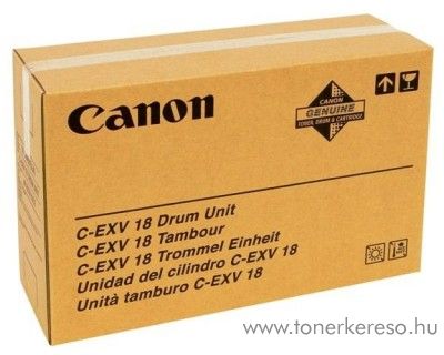 Canon C-EXV18 eredeti black drum 0388B002AA Canon iR1018 fnymsolhoz