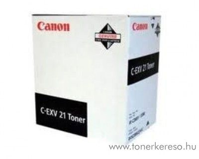 Canon C-EXV21BK eredeti fekete black toner 0452B002AA Canon iRC3380i fnymsolhoz