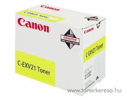 Canon C-EXV21Y eredeti yellow toner 0455B002AA Canon iRC2880 fnymsolhoz