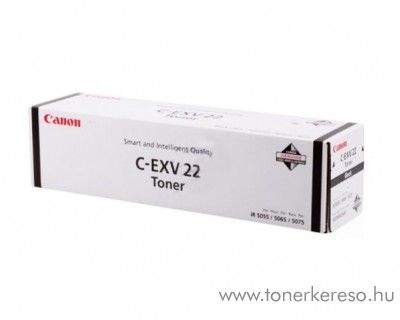 Canon C-EXV22 eredeti fekete black toner 1872B002