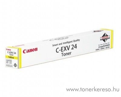 Canon C-EXV24Y eredeti yellow toner 2450B002 Canon iR5880Ci fnymsolhoz