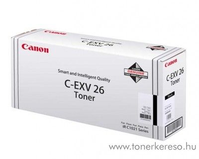 Canon C-EXV26BK eredeti fekete black toner 1660B006AA Canon IRC1020i fnymsolhoz