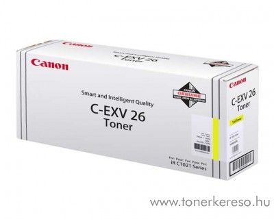 Canon C-EXV26Y eredeti yellow toner 1657B006AA Canon IRC1020i fnymsolhoz