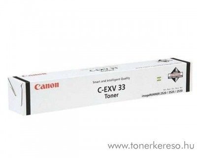 Canon C-EXV33 eredeti fekete black toner 2785B002AA Canon iR2525 fnymsolhoz