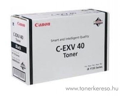 Canon C-EXV40 eredeti fekete black toner 3480B006AA Canon IR 1133 iF fnymsolhoz