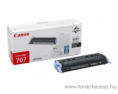 Canon Cartridge 707 Bk lzertoner Canon LPB-5100 lzernyomtathoz