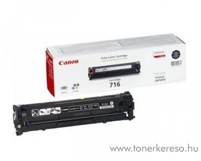 Canon Cartridge 716 Fekete lzertoner Canon i-SENSYS MF8080C lzernyomtathoz