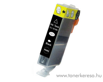 Canon CLI521B fekete utngyrtott tintapatron Canon PIXMA MP630 tintasugaras nyomtathoz