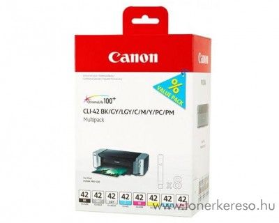 Canon CLI-42MP eredeti multipack tintapatron csomag 6384B010 Canon PIXMA PRO-100S  tintasugaras nyomtathoz